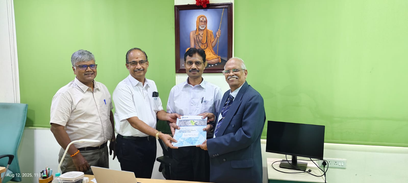Mr K Ravichandran - President, Mother Plant Suja Shoei Industries Private Ltd
