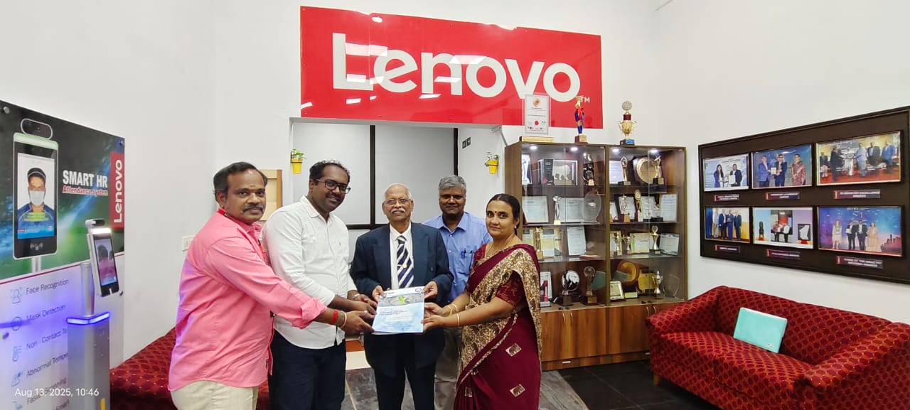 Mr D Vignesh - Manager (Product & Process Quality), Lenova India Pvt Ltd, Pondichery
