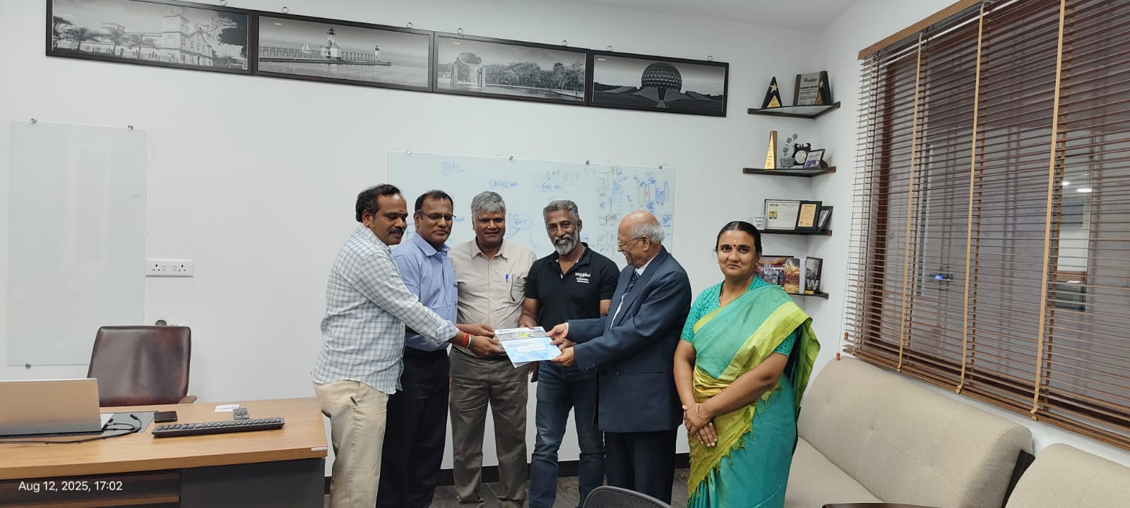 Mr Radhakrishnan - Director, Whirlpool of India Mr R Sivaramakrishna - Plant Director, Whirlpool of India
